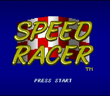 Speed Racer in My Most Dangerous Adventures (USA) screen shot title